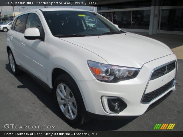 2015 Mitsubishi Outlander Sport SE AWC in White