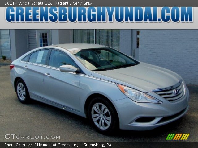 2011 Hyundai Sonata GLS in Radiant Silver