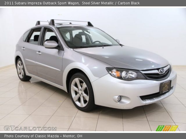 2011 Subaru Impreza Outback Sport Wagon in Steel Silver Metallic
