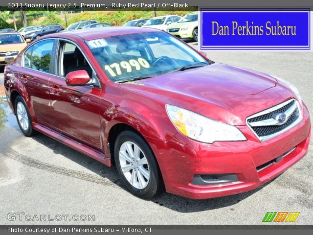 2011 Subaru Legacy 2.5i Premium in Ruby Red Pearl