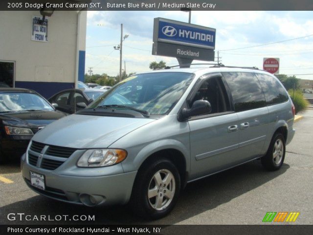 2005 Dodge Grand Caravan SXT in Butane Blue Pearl
