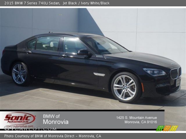2015 BMW 7 Series 740Li Sedan in Jet Black