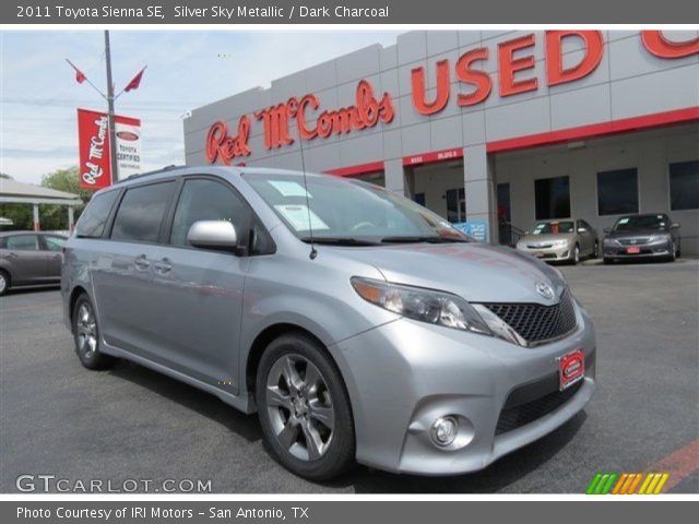 2011 Toyota Sienna SE in Silver Sky Metallic
