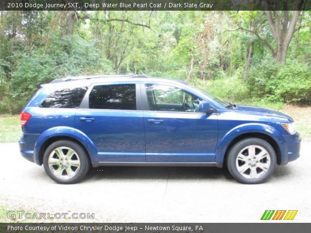 2010 Dodge Journey SXT in Deep Water Blue Pearl Coat