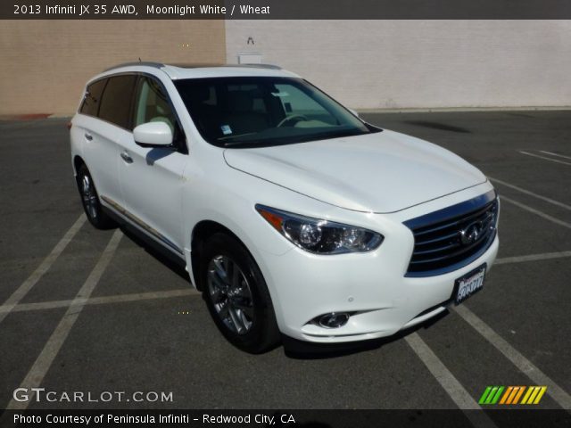 2013 Infiniti JX 35 AWD in Moonlight White