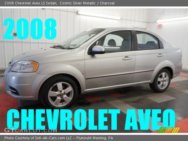 2008 Chevrolet Aveo LS Sedan in Cosmic Silver Metallic