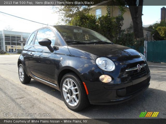 2013 Fiat 500 Pop in Nero (Black)