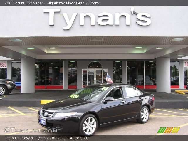 2005 Acura TSX Sedan in Nighthawk Black Pearl