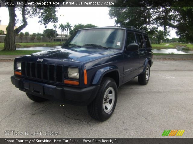 2001 Jeep Cherokee Sport 4x4 in Patriot Blue Pearlcoat