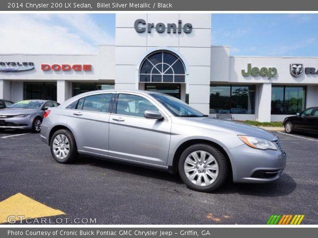 2014 Chrysler 200 LX Sedan in Billet Silver Metallic