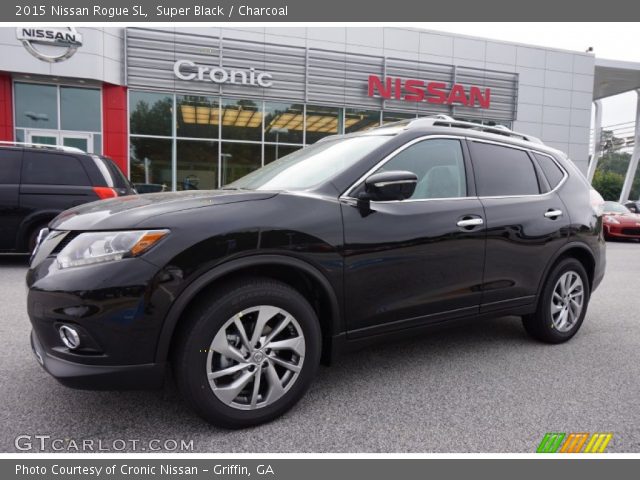 2015 Nissan Rogue SL in Super Black