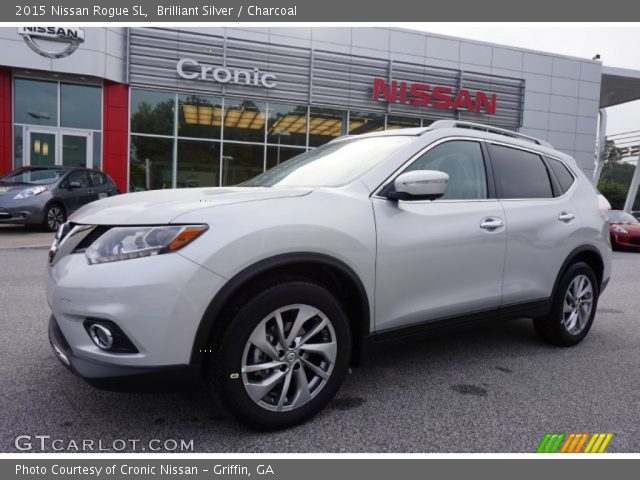2015 Nissan Rogue SL in Brilliant Silver