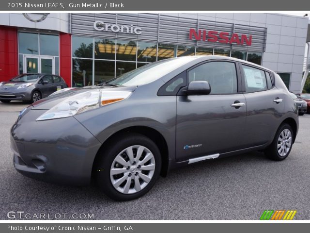 2015 Nissan LEAF S in Gun Metallic