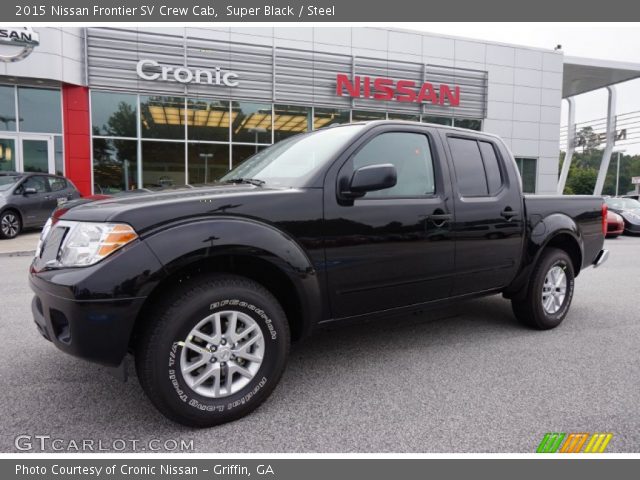 2015 Nissan Frontier SV Crew Cab in Super Black