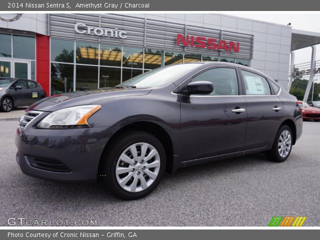 2014 Nissan Sentra S in Amethyst Gray