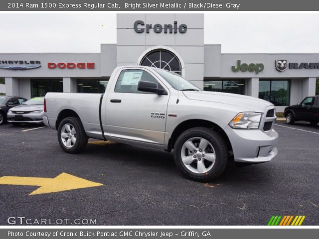 2014 Ram 1500 Express Regular Cab in Bright Silver Metallic