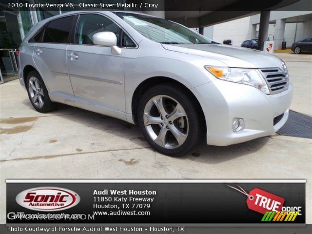 2010 Toyota Venza V6 in Classic Silver Metallic