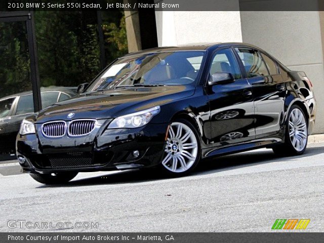 2010 BMW 5 Series 550i Sedan in Jet Black