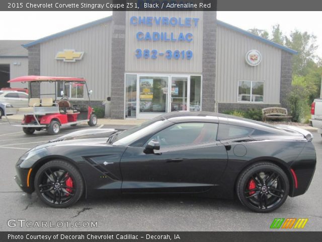 2015 Chevrolet Corvette Stingray Coupe Z51 in Black