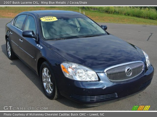 2007 Buick Lucerne CXL in Ming Blue Metallic