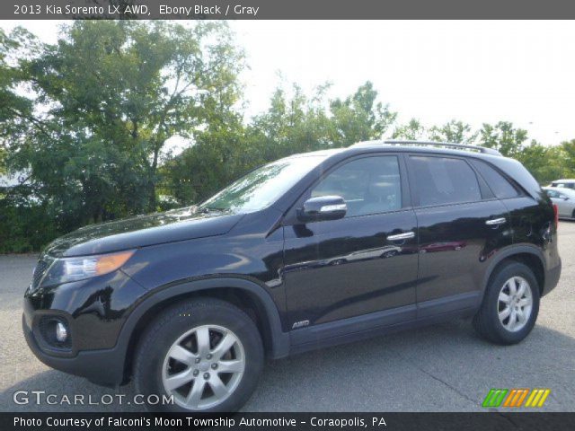 2013 Kia Sorento LX AWD in Ebony Black