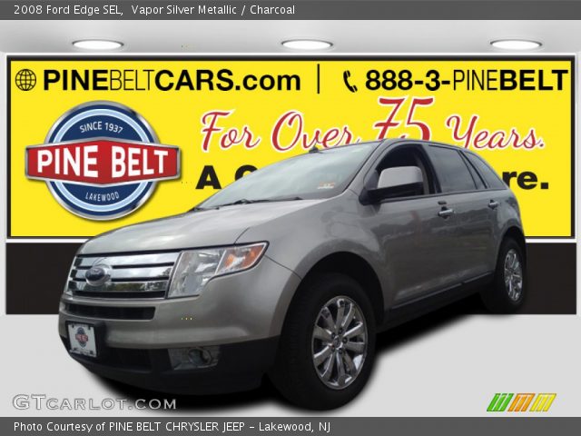 2008 Ford Edge SEL in Vapor Silver Metallic