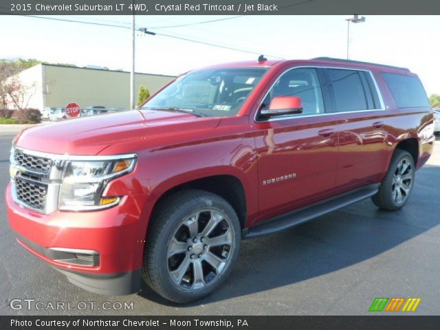 2015 Chevrolet Suburban LT 4WD in Crystal Red Tintcoat
