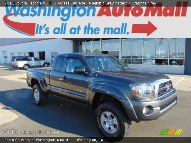2011 Toyota Tacoma V6 TRD Access Cab 4x4 in Magnetic Gray Metallic