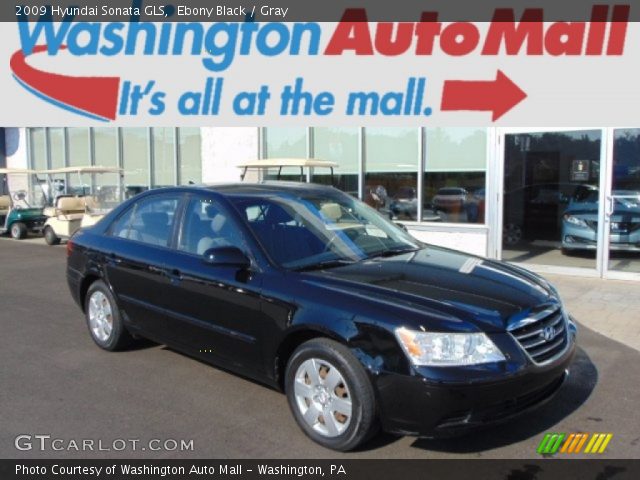 2009 Hyundai Sonata GLS in Ebony Black