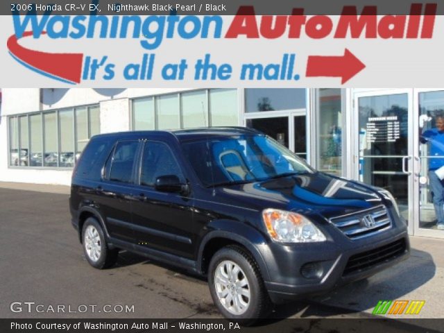 2006 Honda CR-V EX in Nighthawk Black Pearl