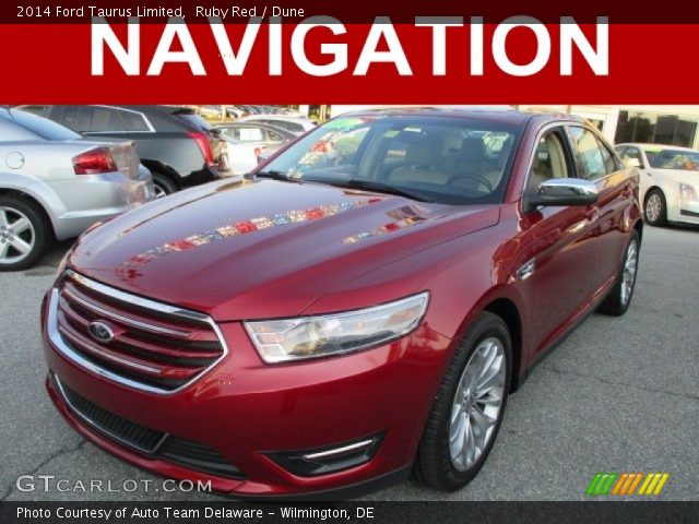 2014 Ford Taurus Limited in Ruby Red
