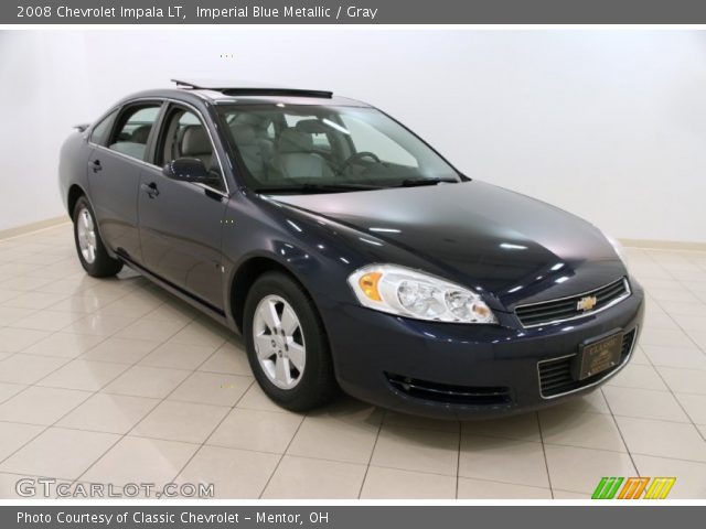 2008 Chevrolet Impala LT in Imperial Blue Metallic