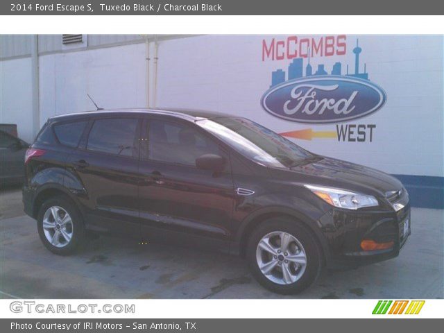 2014 Ford Escape S in Tuxedo Black