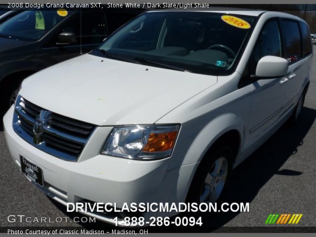 2008 Dodge Grand Caravan SXT in Stone White
