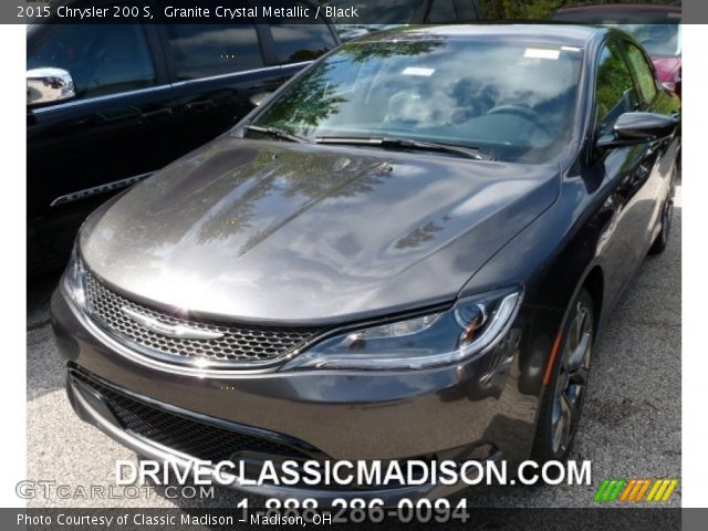 2015 Chrysler 200 S in Granite Crystal Metallic