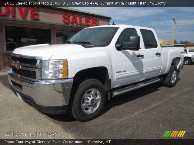 2011 Chevrolet Silverado 2500HD LT Crew Cab 4x4 in Summit White