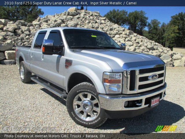 2010 Ford F250 Super Duty Lariat Crew Cab 4x4 in Ingot Silver Metallic