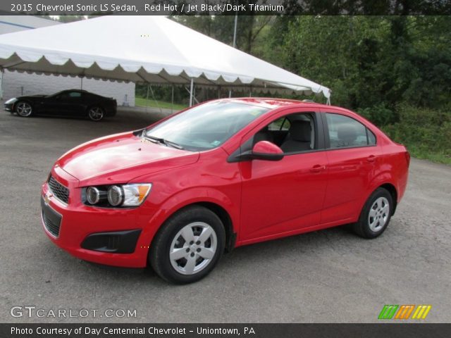 2015 Chevrolet Sonic LS Sedan in Red Hot