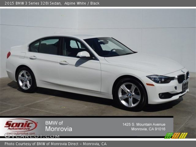 2015 BMW 3 Series 328i Sedan in Alpine White