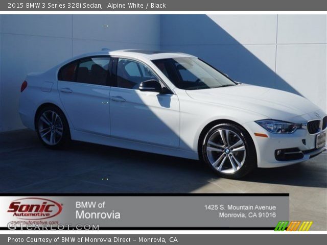2015 BMW 3 Series 328i Sedan in Alpine White