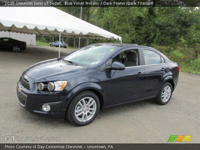 2015 Chevrolet Sonic LT Sedan in Blue Velvet Metallic