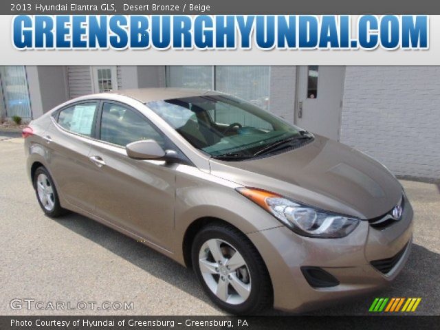 2013 Hyundai Elantra GLS in Desert Bronze