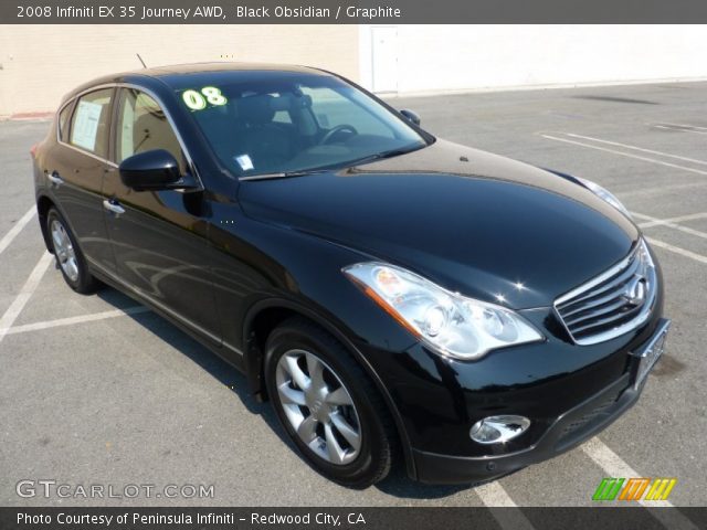 2008 Infiniti EX 35 Journey AWD in Black Obsidian