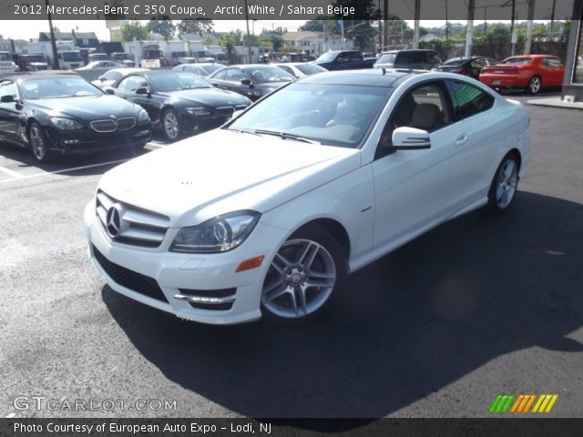 2012 Mercedes-Benz C 350 Coupe in Arctic White