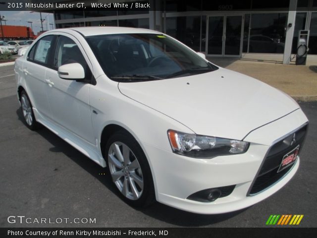 2015 Mitsubishi Lancer GT in Wicked White