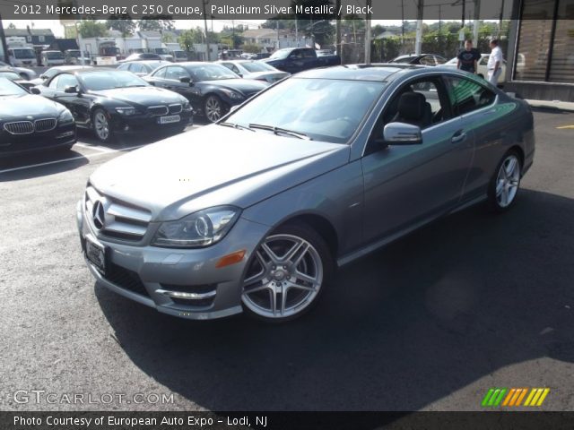 2012 Mercedes-Benz C 250 Coupe in Palladium Silver Metallic