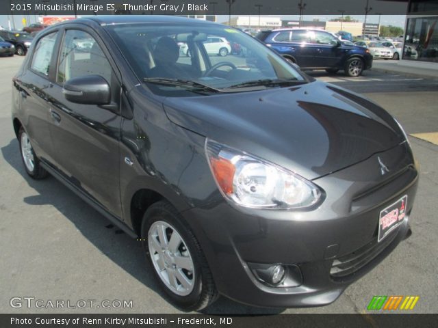 2015 Mitsubishi Mirage ES in Thunder Gray