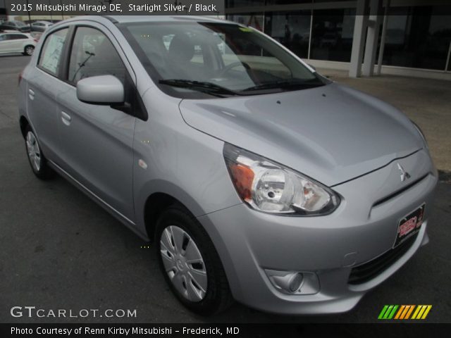 2015 Mitsubishi Mirage DE in Starlight Silver