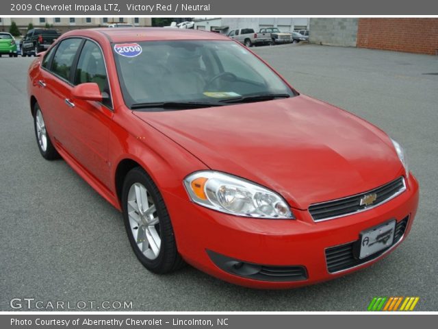 2009 Chevrolet Impala LTZ in Victory Red