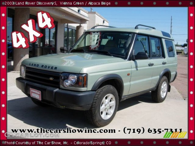 2003 Land Rover Discovery S in Vienna Green